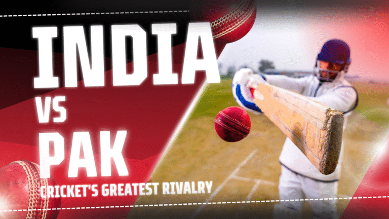 Cricket’s Greatest Rivalry: Unforgettable Moments from India vs Pakistan Encounters