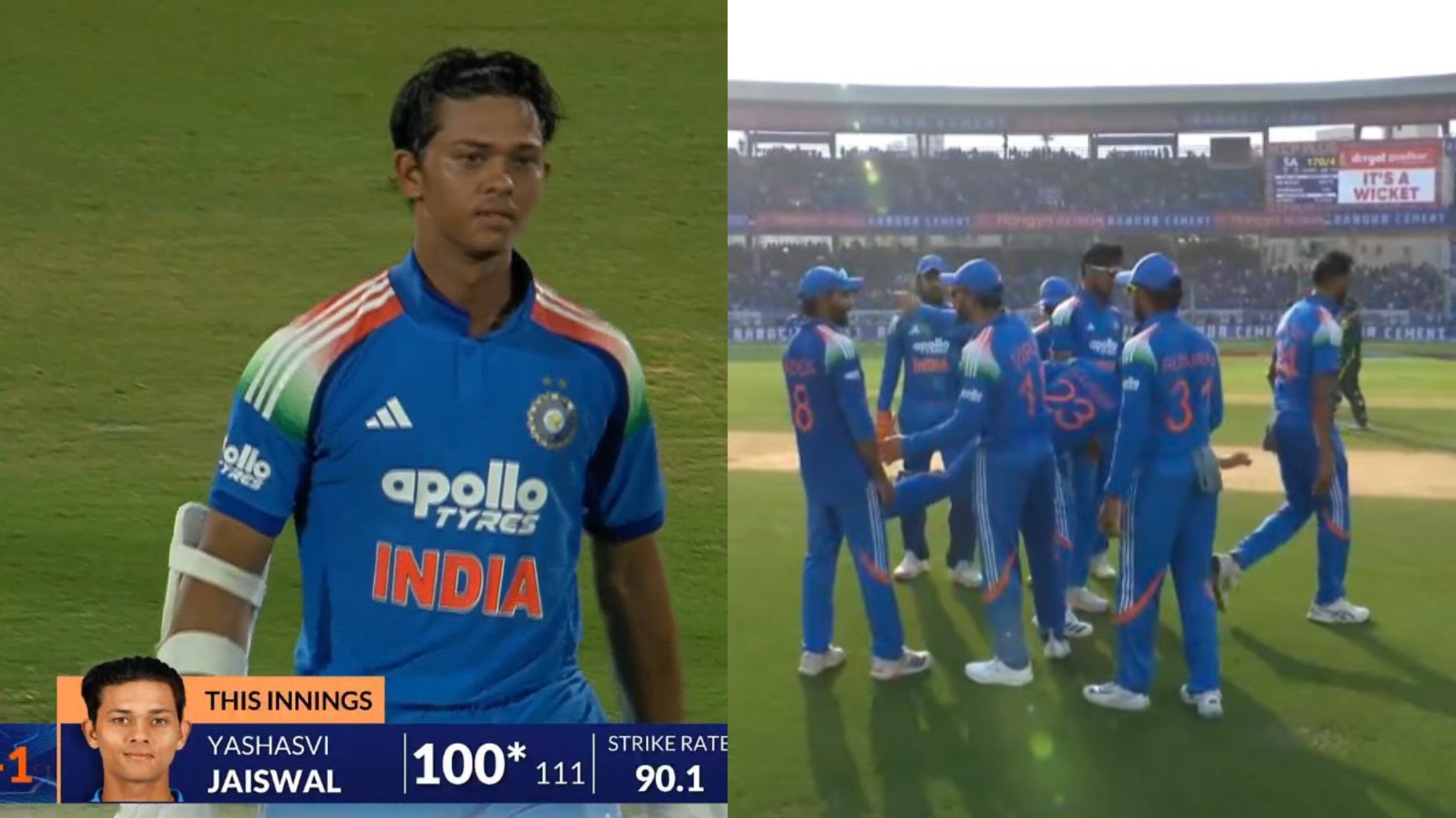 Read more about the article IND vs SA 2025: Jaiswal’s Maiden ODI Hundred & Kuldeep & Prasidh Four-Fers