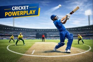 Read more about the article What Is Powerplay in Cricket? Rules, Types & Overs Explained