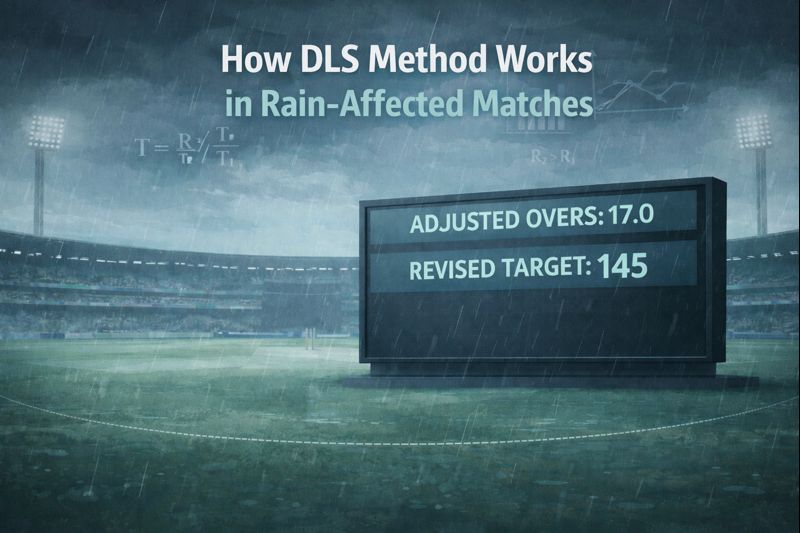 You are currently viewing How DLS Method Works in Rain-Affected Matches